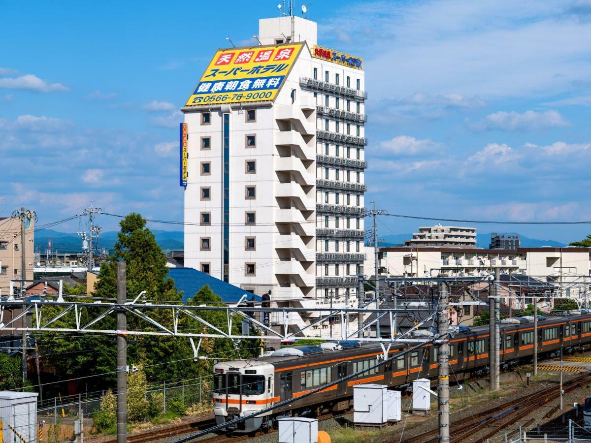 Super Hotel Natural Hot Springs Anjo Ekimae Andzsomacsi Kültér fotó